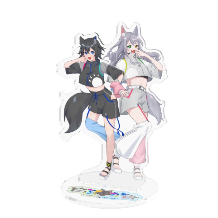 完売おおきに!【だぶかみスギッ!?】 アクリルスタンドキーホルダー&ステッカー