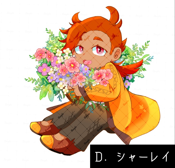 『ゾートロープにもう一度』『微睡む災華に輪をかけて』 NPCアクリルスタンド