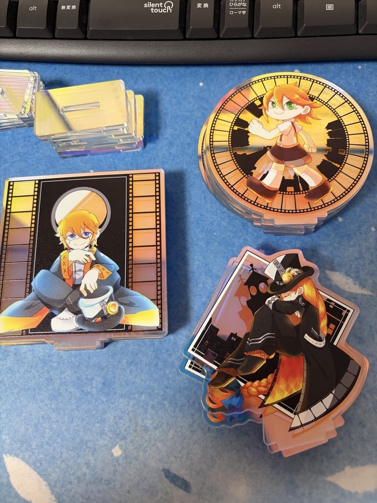 『ゾートロープにもう一度』『微睡む災華に輪をかけて』 NPCアクリルスタンド