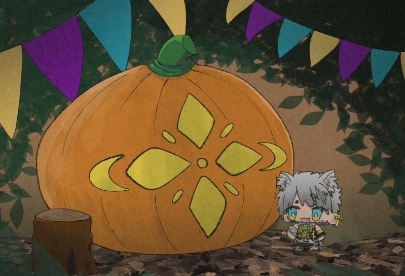 ロノ ハロウィンポストカード