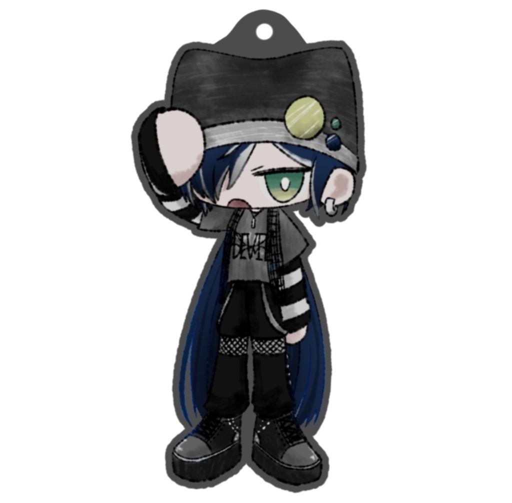 ボスキ ギラギラアクキー