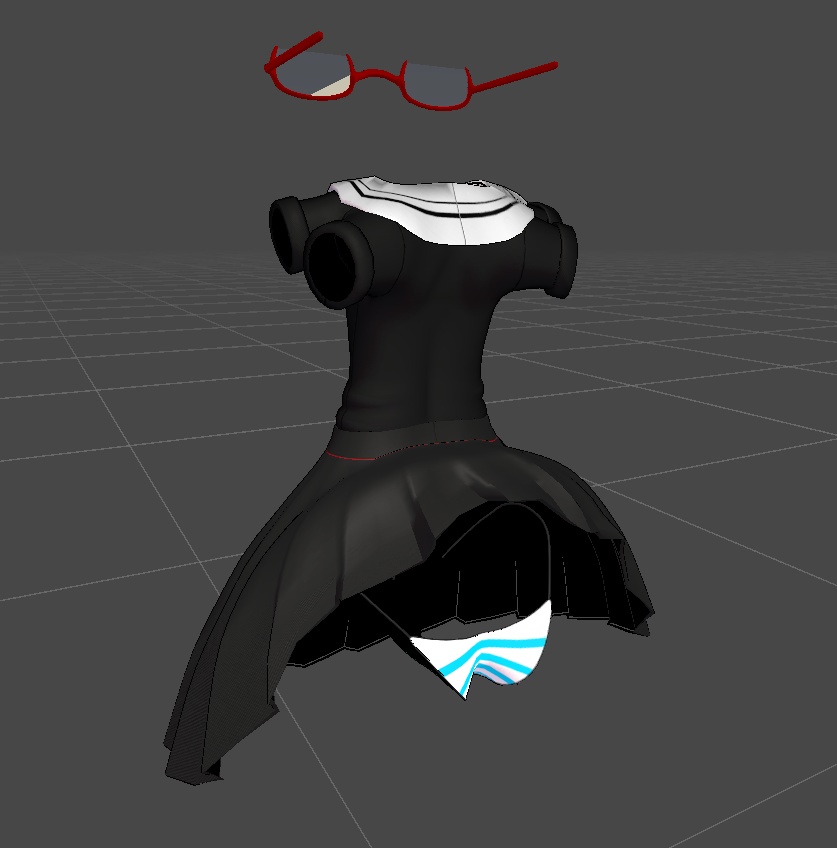 Black Scholar Uniform Sosu (Faputa's Costume Only)