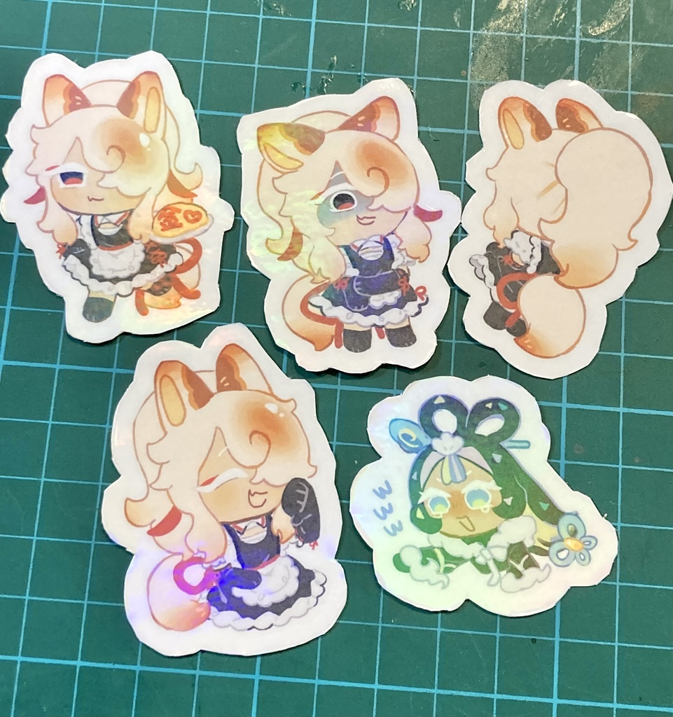 シール&キーホルダーセット