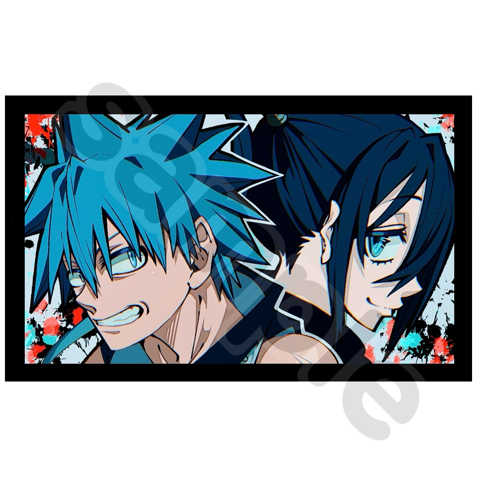 ブラックスター&椿・シールセット