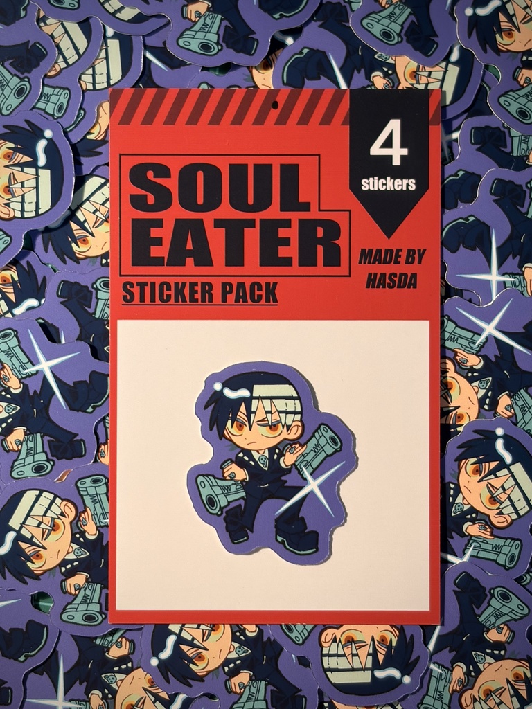 ステッカーパック(4種入り)