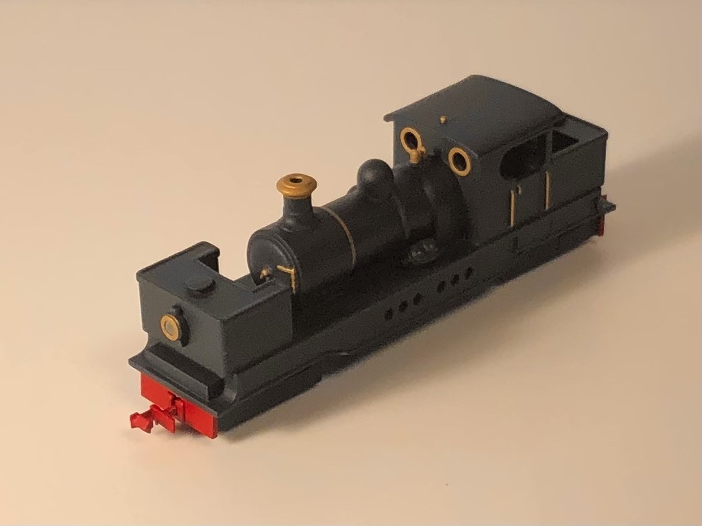 V型2気筒蒸気機関車