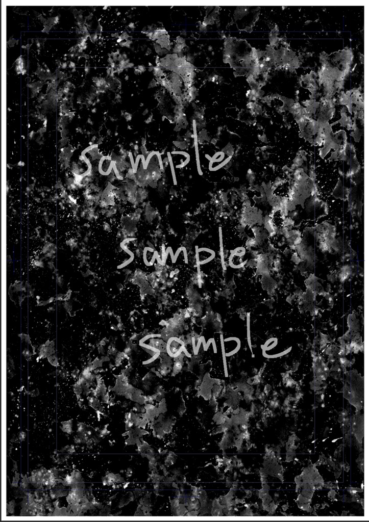 アナログにじみトーン11種セット