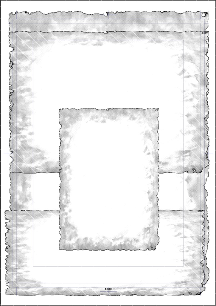 古文書/古地図グレー3種セット