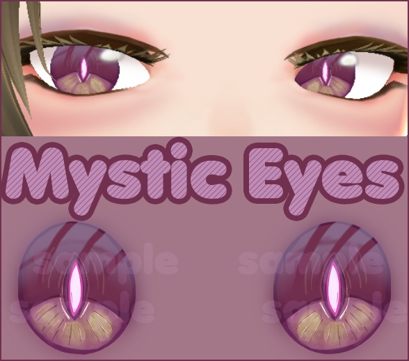 [Vroid] Mystic Eyes 瞳