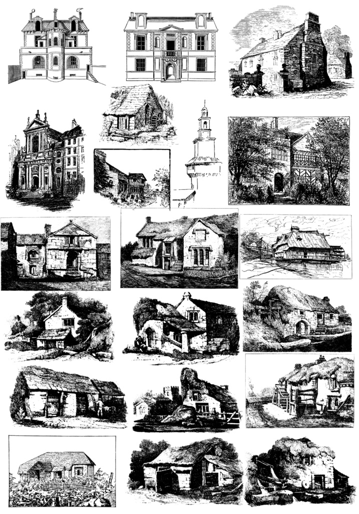 中世風素材「建物」20種類その2