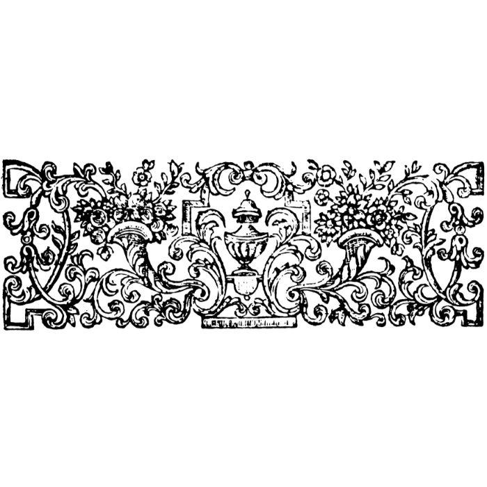 中世風素材「飾り長方形」30種類その4