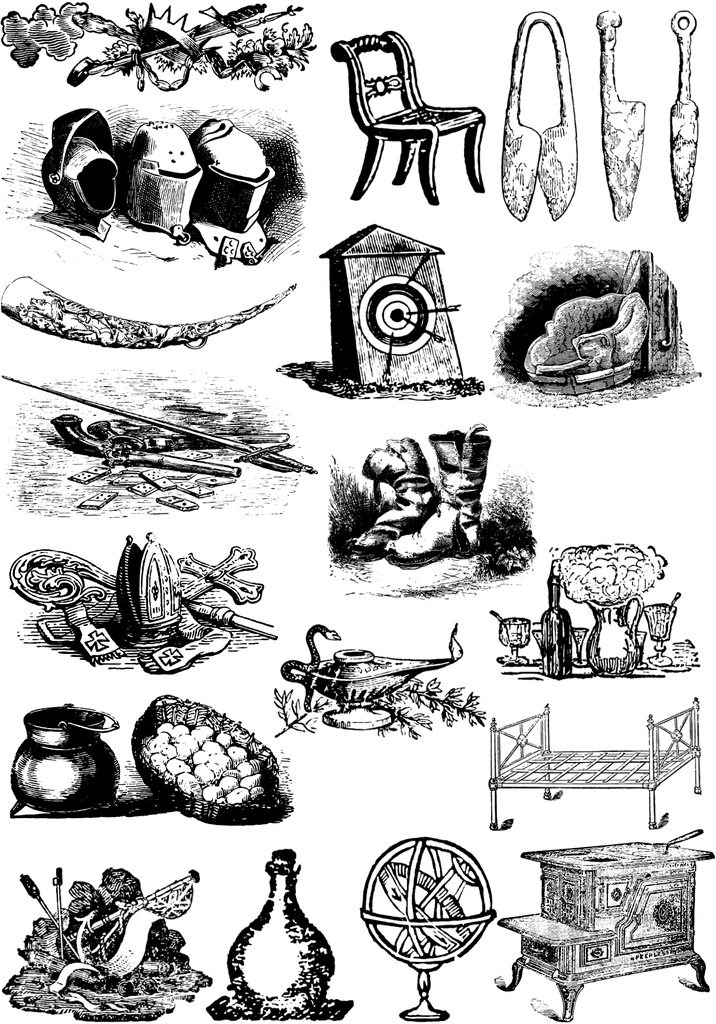 中世風素材「器具」20種類その4