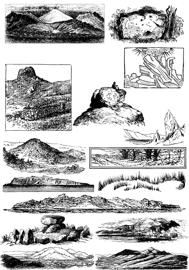 中世風素材「自然」15種類その3