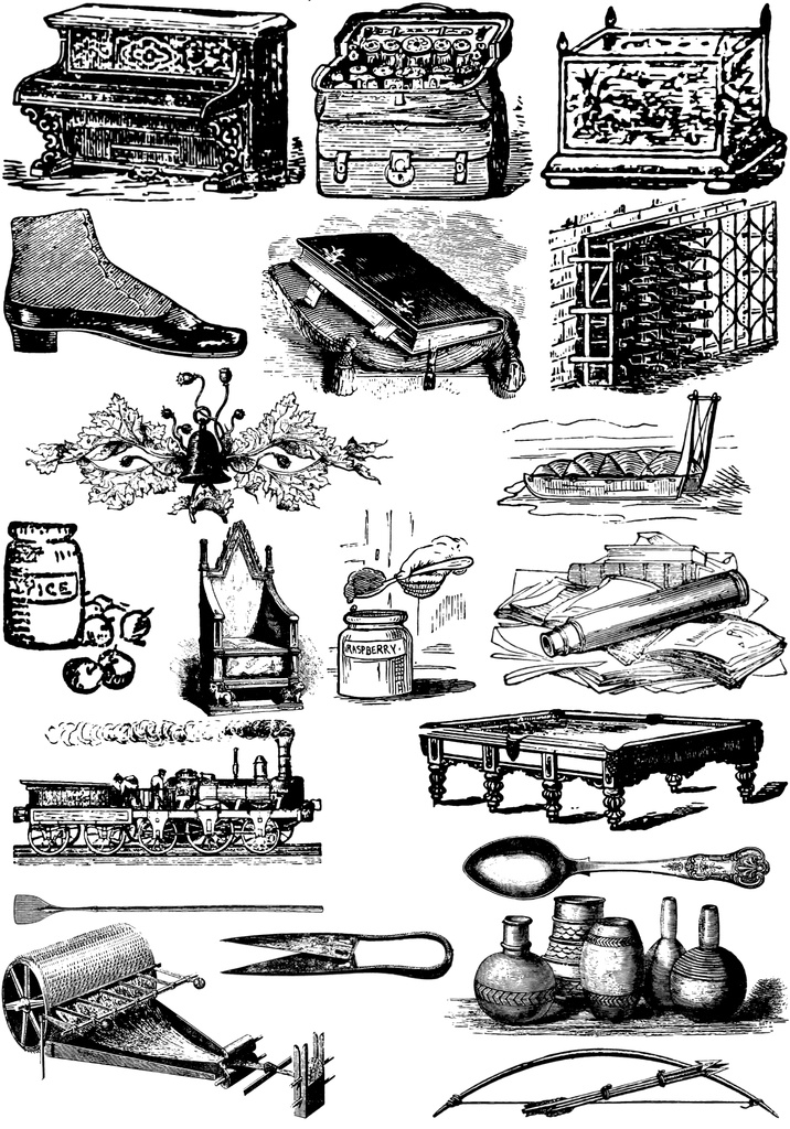 中世風素材「器具」20種類その6
