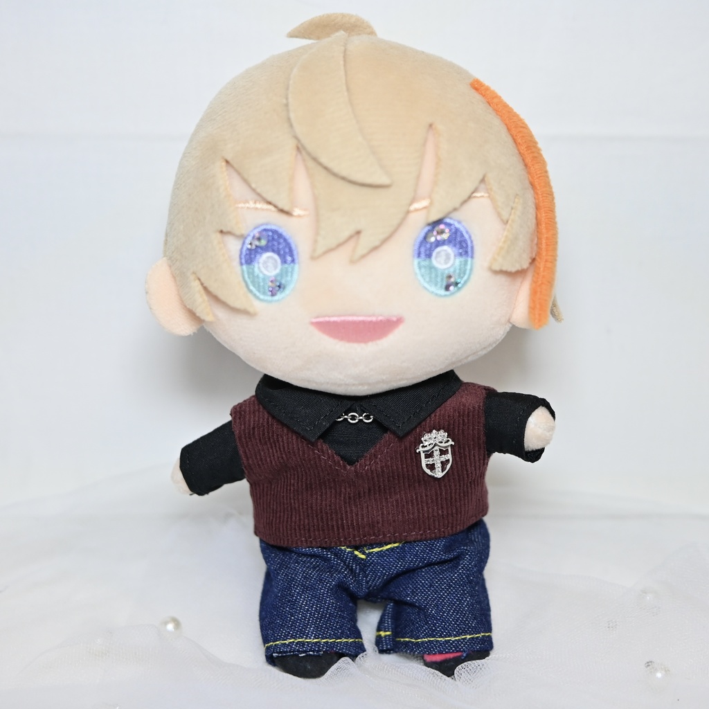 チェーン付きシャツ&ワンポイントベスト