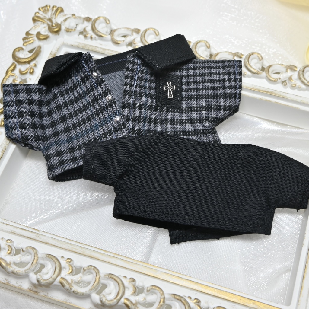 【16cm】ワンポイント柄シャツ&トップスセット