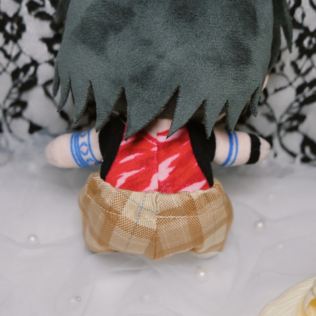 チェック柄パンツ