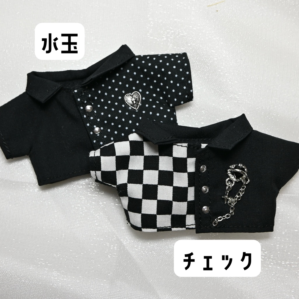 【16cm】アシンメトリーシャツ