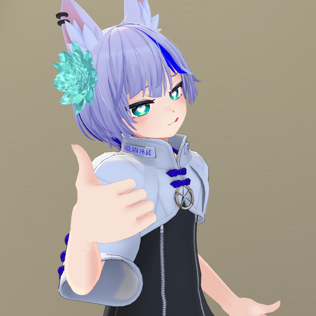 【つるギミック】胸のアクセサリーを手に取ったり頭につけたりするやつ