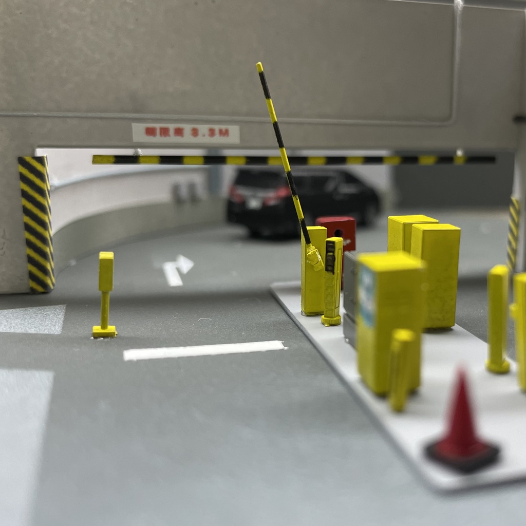 Nゲージ用 ナンバー読み取り駐車場設備