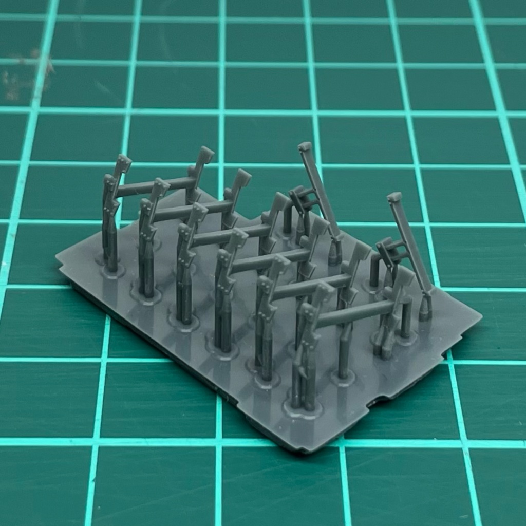 Nゲージ用 フラットLED信号機キット