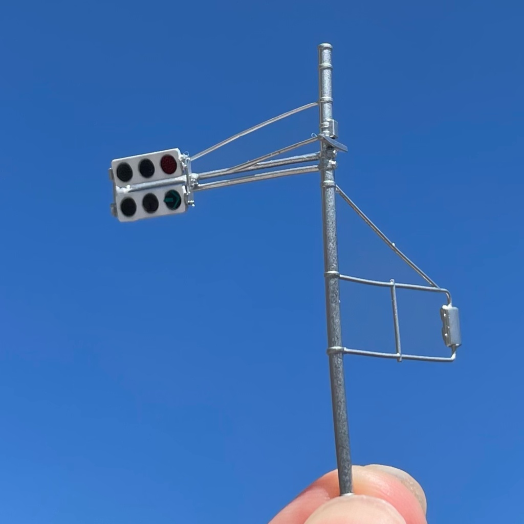 Nゲージ用 フラットLED信号機キット