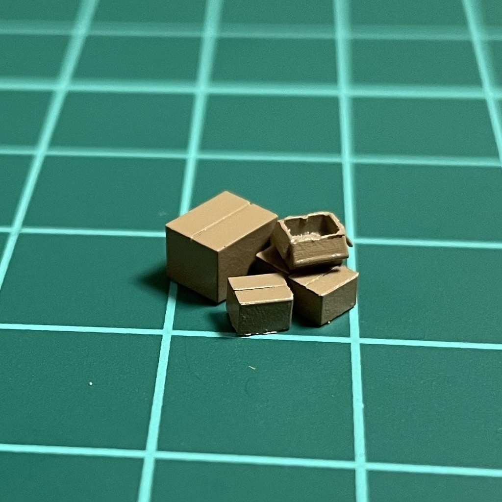 Nゲージ用 便利なダンボール