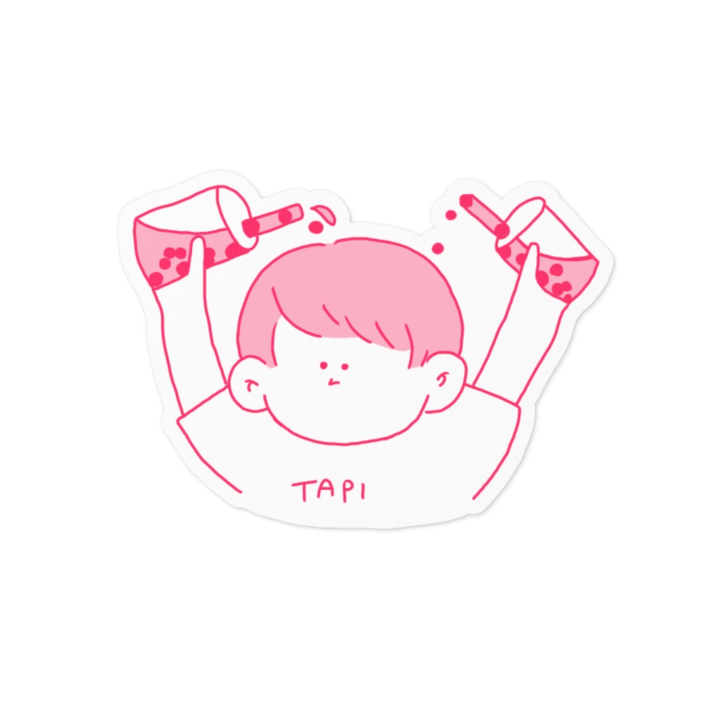 タピオカくん(赤)