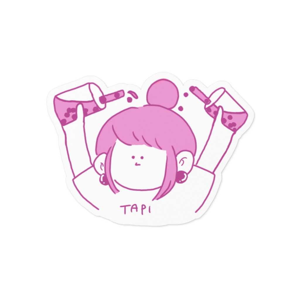 タピオカちゃん(ピンク)