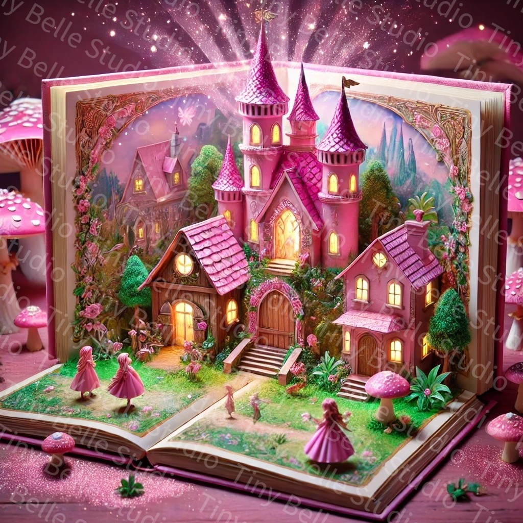 本を開いたら…AI無料画像7枚(有料+7枚)