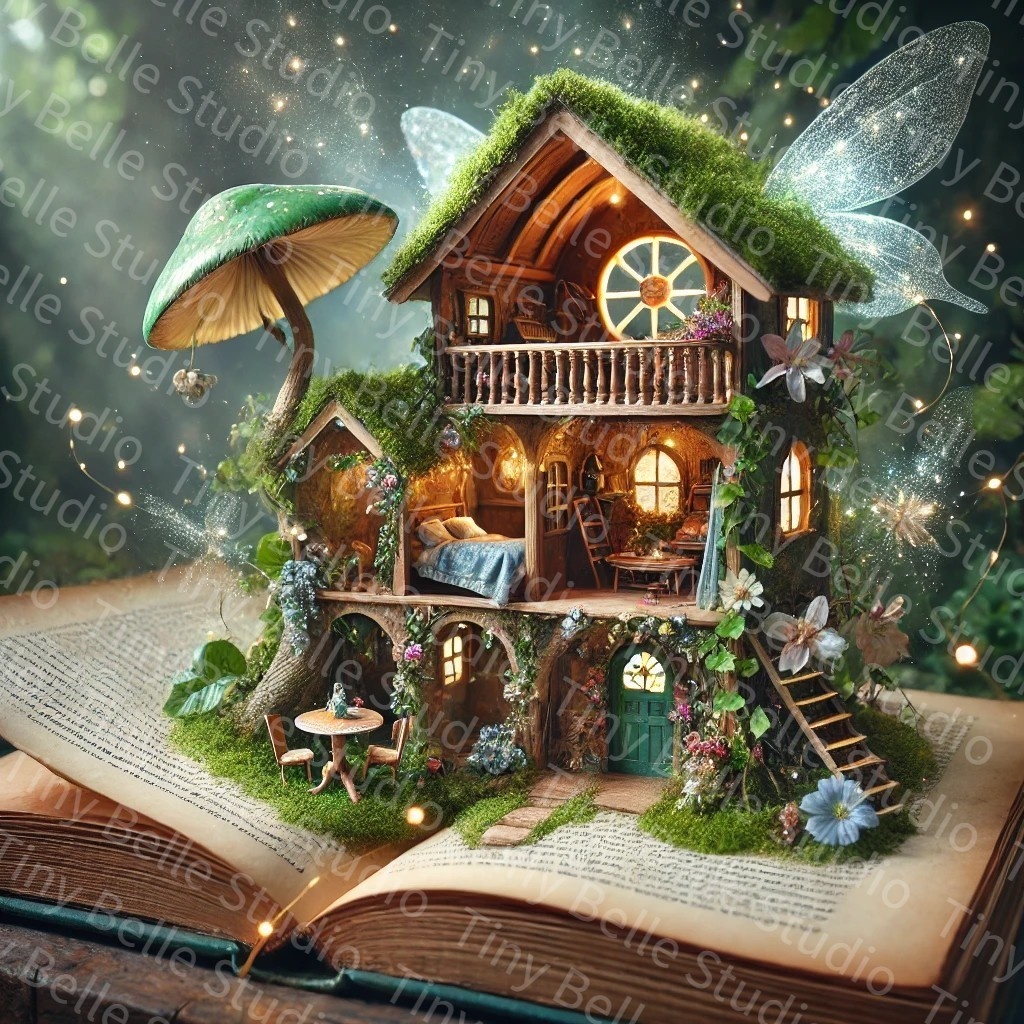 本を開いたら…AI無料画像7枚(有料+7枚)