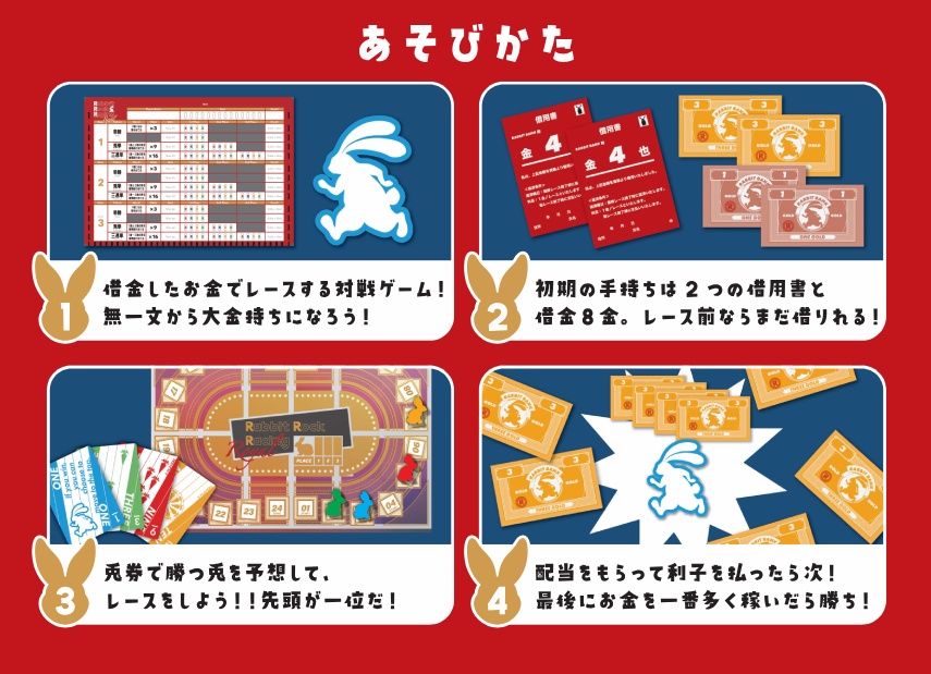 Rabbit Rock Racing Royal(ラビットロックレーシングロイヤル)【10/17(土)発売!発送10/21(水)予定】