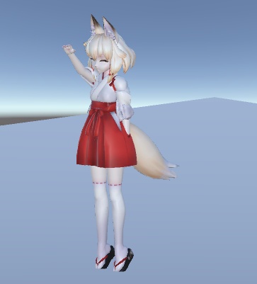 VRchat想定　なでるモーションセット