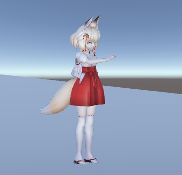 VRchat想定 なでるモーションセット