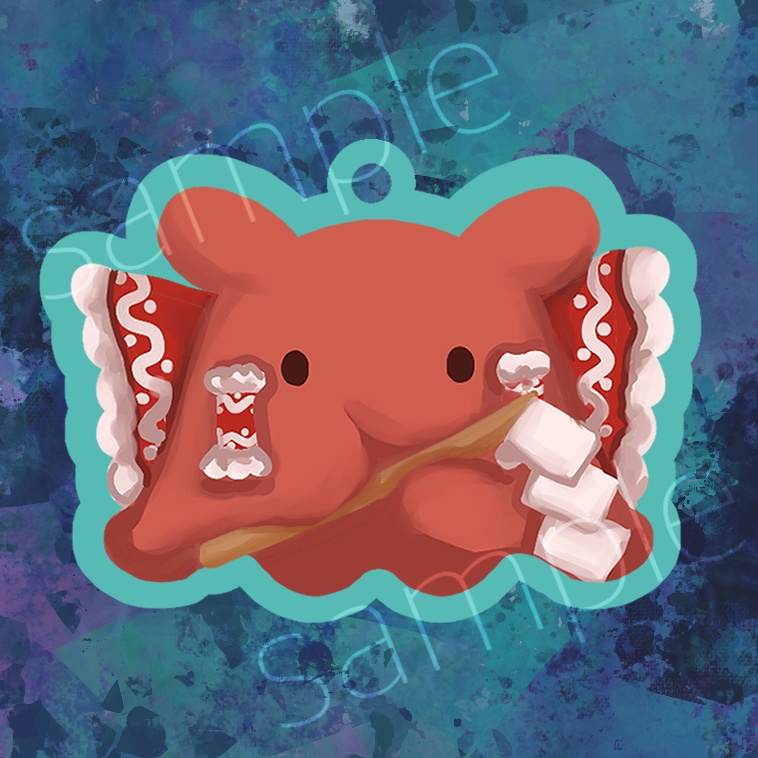 自機組・主人公組 東方メンダコ アクキー