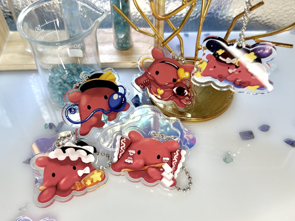 自機組・主人公組 東方メンダコ アクキー
