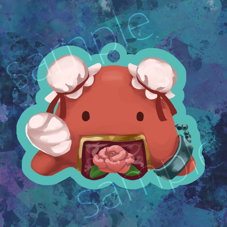 自機組・主人公組 東方メンダコ アクキー