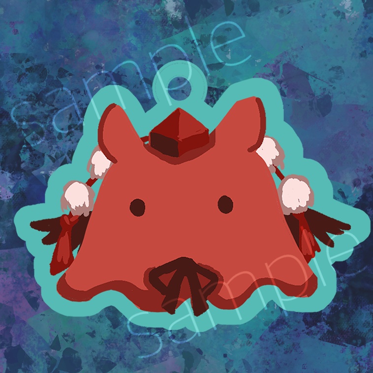 自機組・主人公組 東方メンダコ アクキー