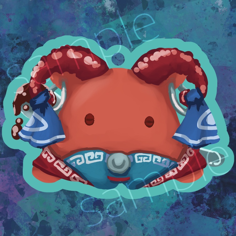 黄昏フロンティア系 東方メンダコ アクキー