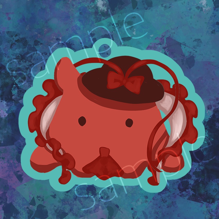 黄昏フロンティア系 東方メンダコ アクキー