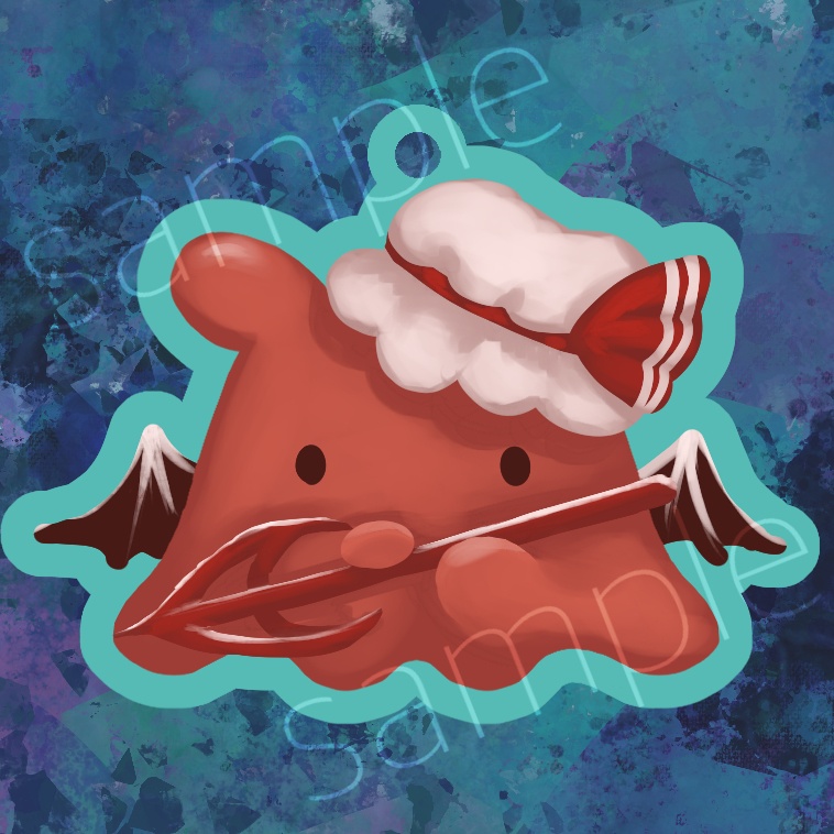 東方紅魔郷 東方メンダコ アクキー