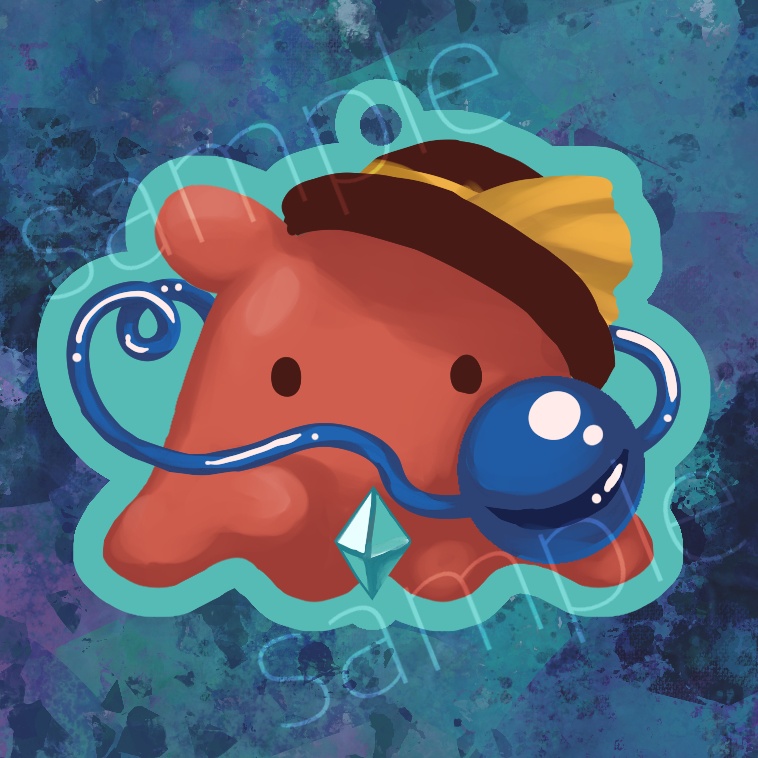 東方地霊殿 東方メンダコ アクキー