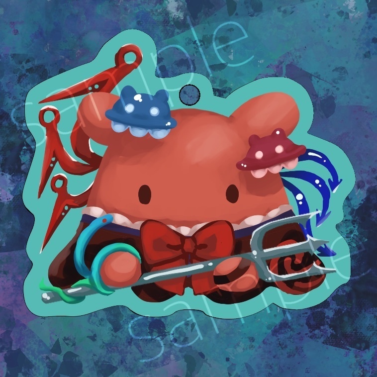 東方星蓮船 東方メンダコ アクキー