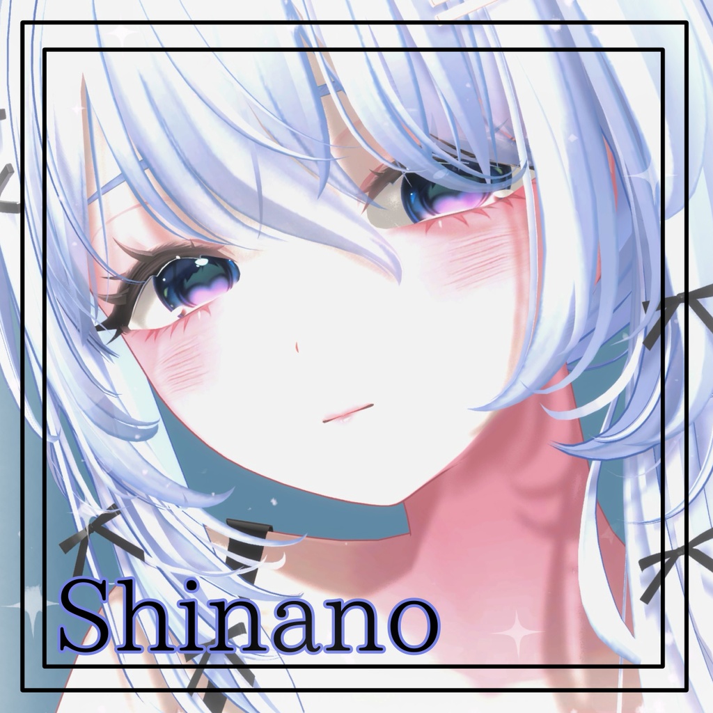 【9Avatars対応】暗闇でも可愛い!光る!モテかわ Eye Texture