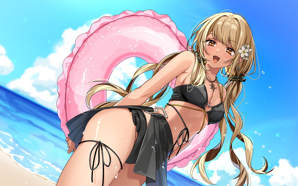 【C108】神成きゅぴ水着ラバーマット
