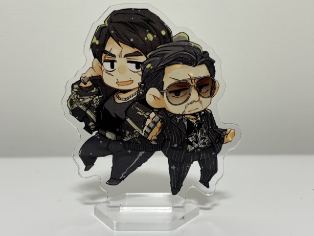 【獅＆鶴】アクリルスタンド（70ｍｍ×70ｍｍ）(匿名配送）