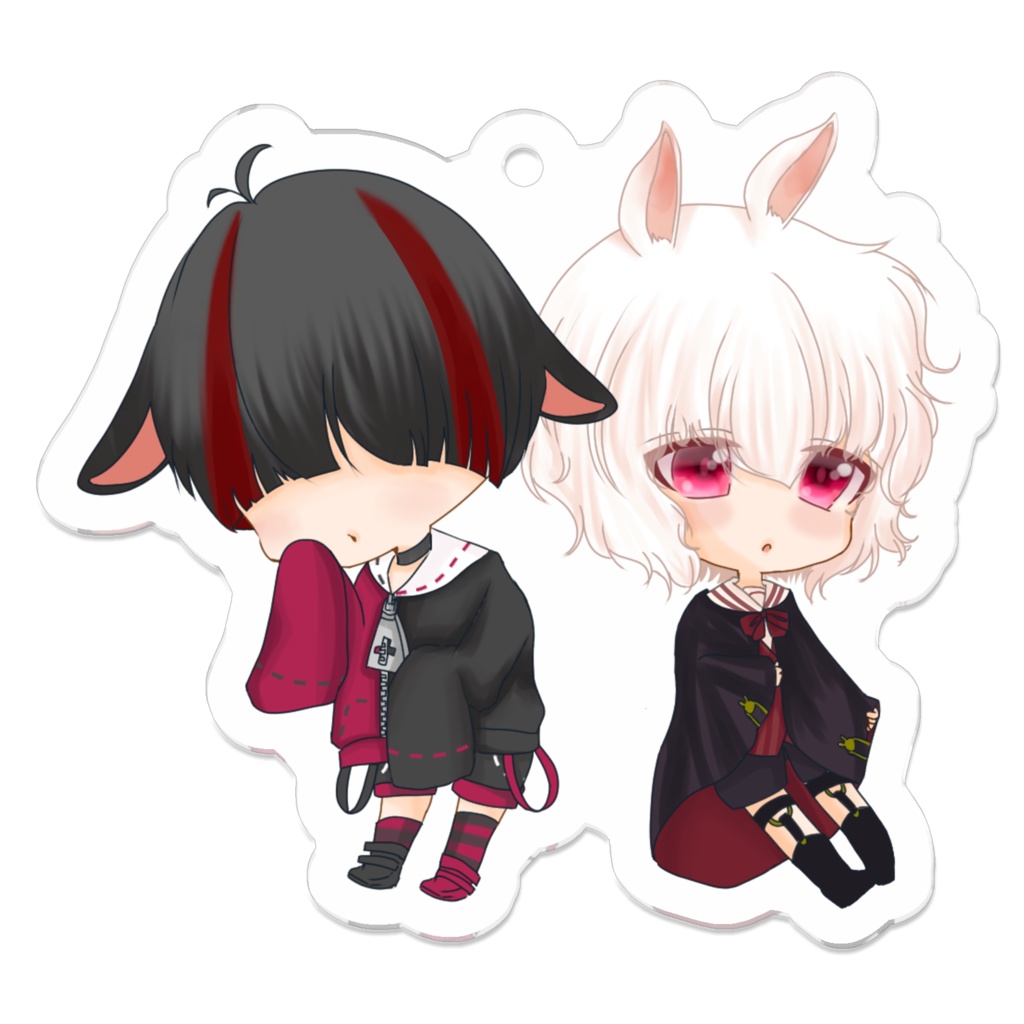 時兎とアッシュアクキー