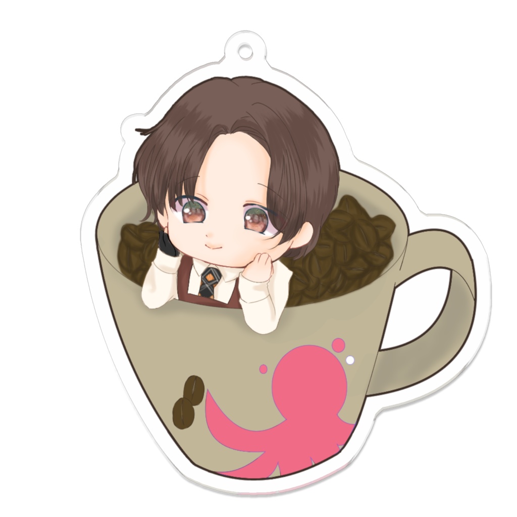 青山アクリルキーホルダー