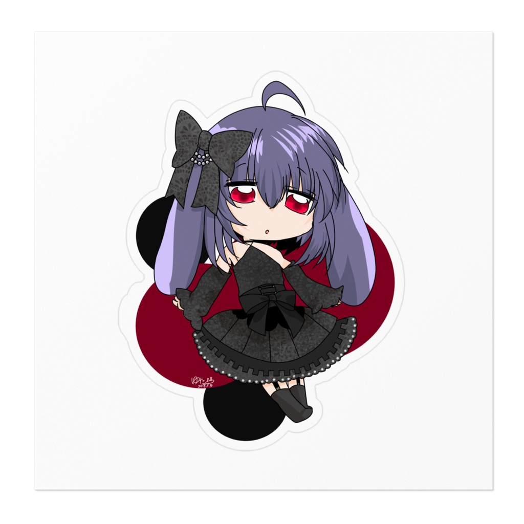 さくや黒ゴス服