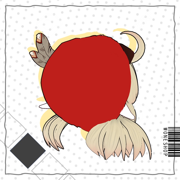 VRoid Hair Preset- Klee/Genshin Impact